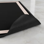 Underside of mat showing non-slip backing