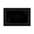 The Onyx Charcoal Threshold: "The Grand Declaration" Indoor Mat