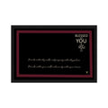 The Onyx Ruby Gateway: Blessed Going & Peace Within (Indoor Mat)