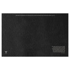 The Matte Charcoal Stone Vinyl Placemats