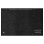 The Matte Charcoal Stone Vinyl Placemats