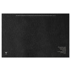 The Matte Charcoal Stone Vinyl Placemats