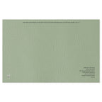 The Matte Hyssop Mist Vinyl Placemats