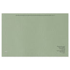 The Matte Hyssop Mist Vinyl Placemats